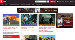 Desktop Screenshot of primagames.com